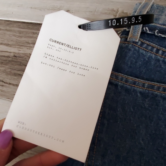 Current/Elliott High Waist Somera Straight Jeans - Picture 8 of 8
